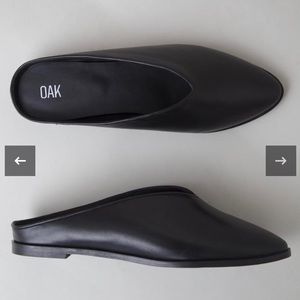 OAK NYC SEELEY BLACK MULES